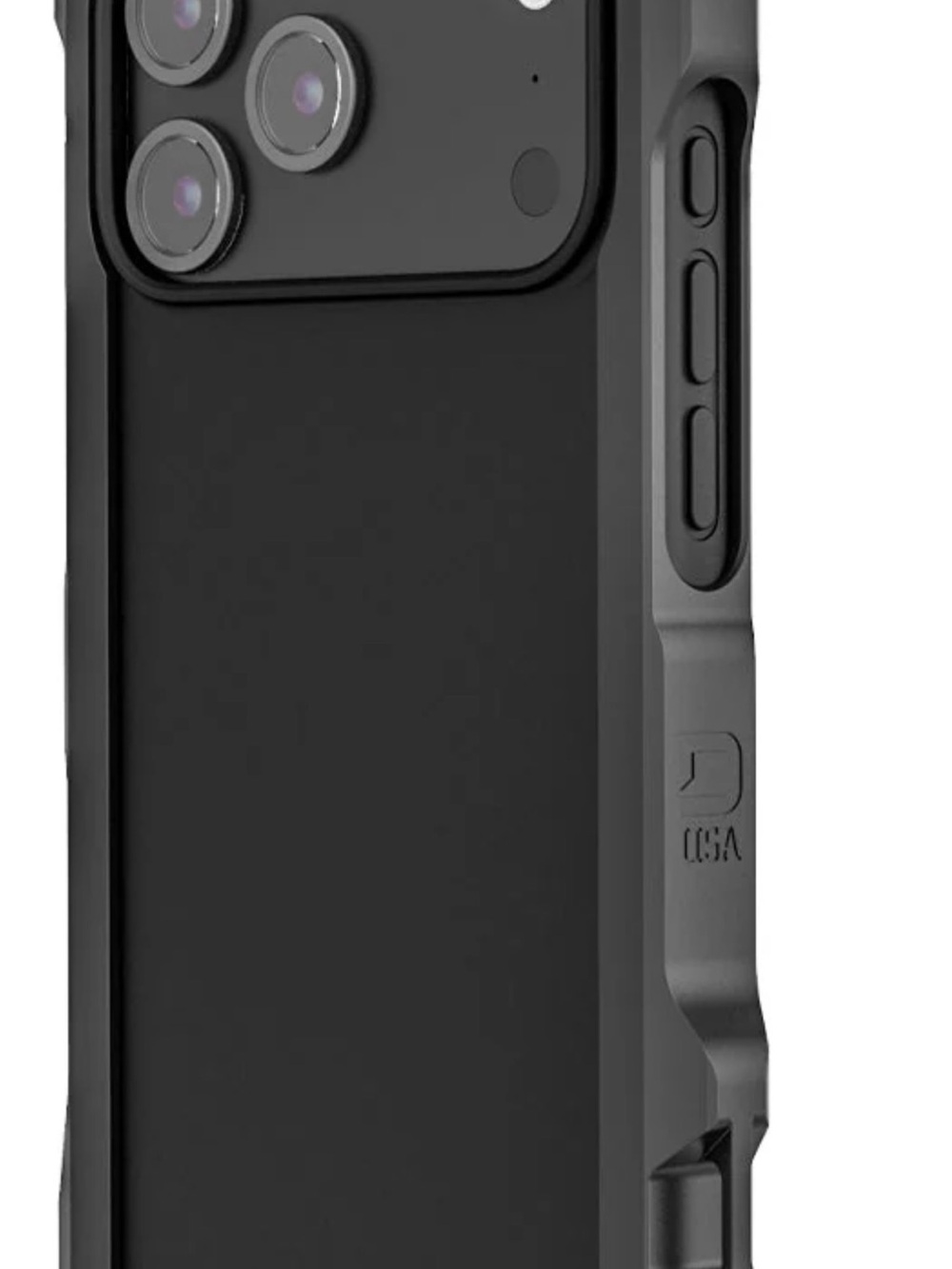 Dango Products Rugged Black Phone Case 17 Pro Max - Picture 3 of 5